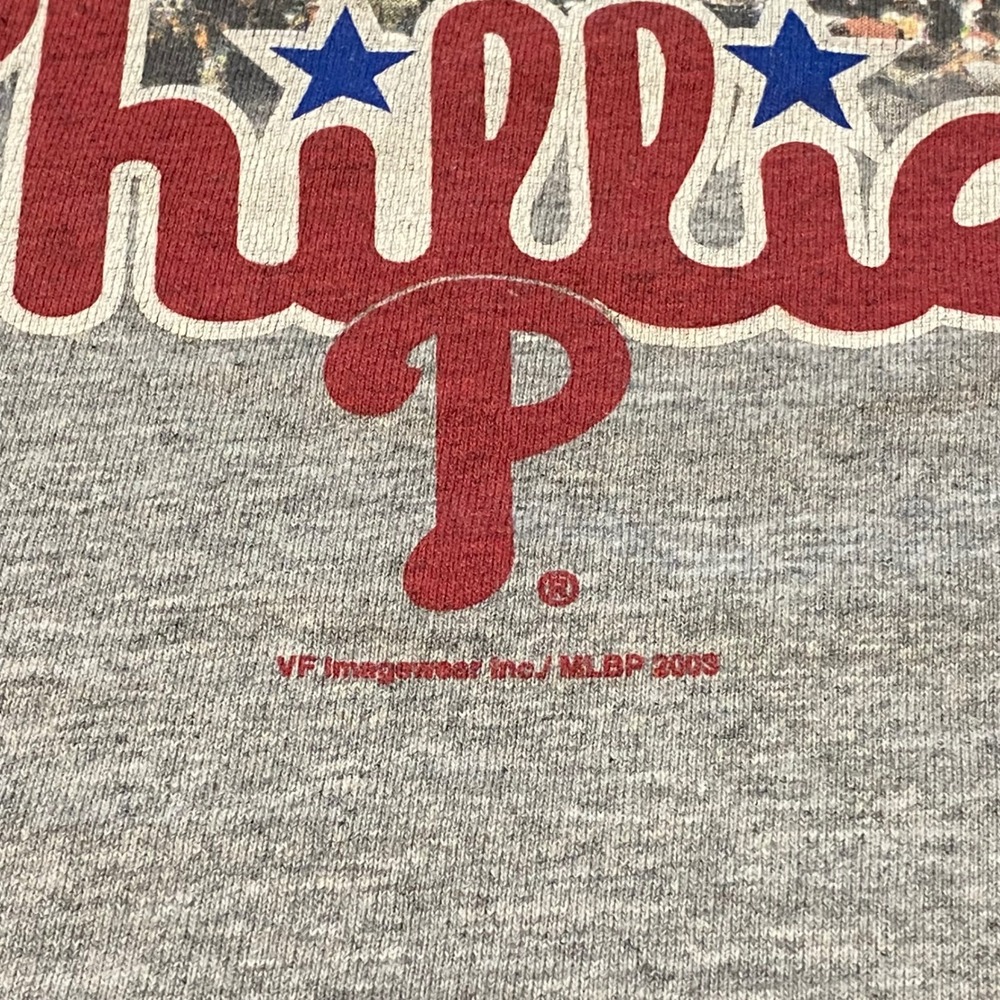 Vintage 2003 Lee Sport Philadelphia Phillies Veterans Stadium T Shirt Mens XL - Picture 8 of 8